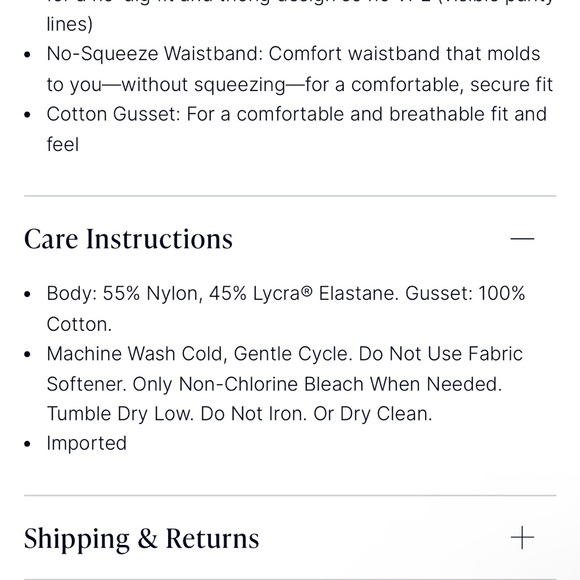 NWT Invisible thong - Picture 8 of 10